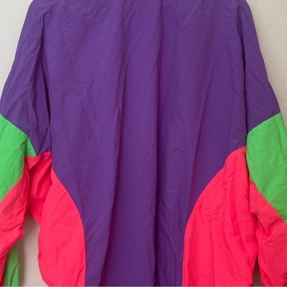 vintage 80s jacket💚💛💜BARBIE INSPIRED - Picture 7 of 9